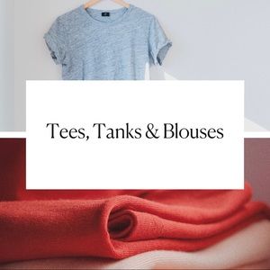 TEES, TANKS & BLOUSES